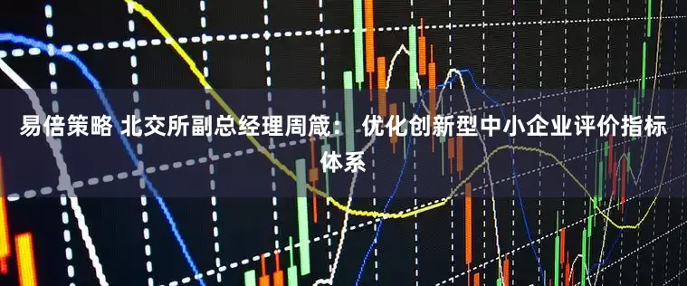 易倍策略 北交所副总经理周箴： 优化创新型中小企业评价指标体系