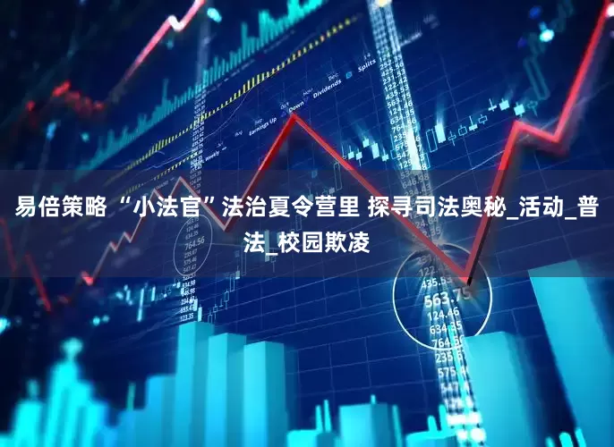 易倍策略 “小法官”法治夏令营里 探寻司法奥秘_活动_普法_校园欺凌