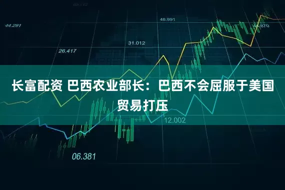 长富配资 巴西农业部长：巴西不会屈服于美国贸易打压